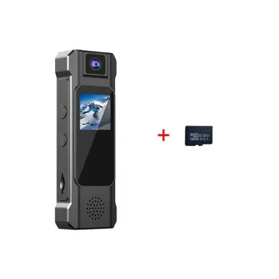 Prijenosna 4K HD kamera za tijelo sa 32GB memorijskom karticom za snimanje dokaza i aktivnosti