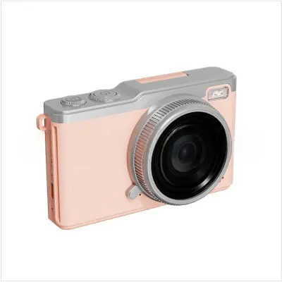 Digitalni fotoaparat 6400 piksela (64MP) - CCD senzor, 4K video, 16x zum, Type-C, OTG prijenos Ružičasta