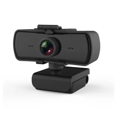 1080p Full HD USB web kamera s poklopcem za privatnost i ugrađenim mikrofonom — Poveži i koristi, 2MP fiksni fokus, 30FPS, USB 2.0, Kompatibilna s