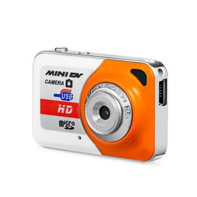 Mini retro kamera bez kartice - džepna foto, video i audio Orange