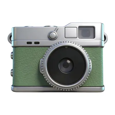 Mini privjesak kamera — retro džepna vlog kamera s 0.96 inch zaslonom Green