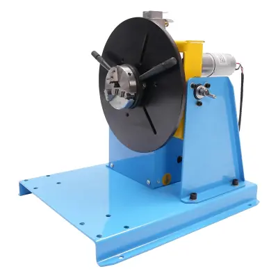 Rotacijski varilni položajnik 220V, 1-12 rpm, nagib 0-90°, nosilnost 10 kg