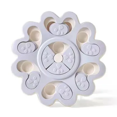 Posuda za sporo hranjenje s čipkastim rubom, PP, 25cm x 25cm x 3cm Grey