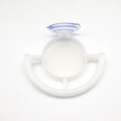 Prozorna hranilica za ptice s usisnom čašom, plastična i jednostavna Transparent