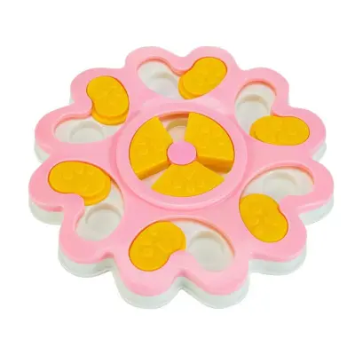 Posuda za sporo hranjenje s čipkastim rubom, PP, 25cm x 25cm x 3cm Pink