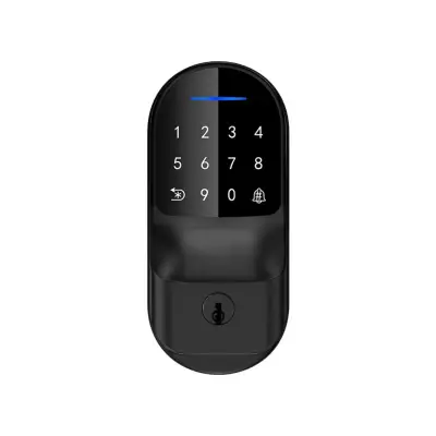 Tuya Bluetooth pametna brava za vrata s lozinkom, RFID karticom i mehaničkim ključem - sigurnosna brava s jednostrukim zasunom od aluminijske legure