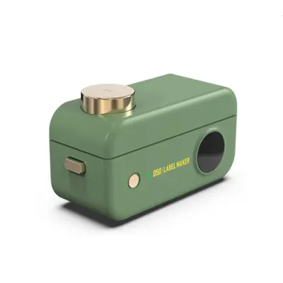 Prijenosni termalni pisač naljepnica Bluetooth, Type-C punjenje Green