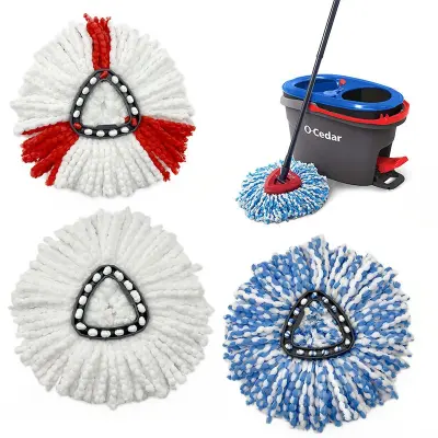 Zamjenske glave mopa od mikrovlakana kompatibilne s O-Cedar EasyWring RinseClean (3 kom)