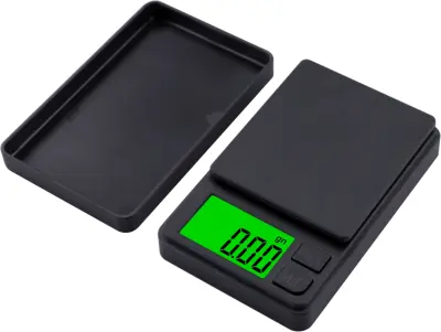 Elektronička kuhinjska vaga s digitalnim zaslonom, vaga za nakit 200 g/0,01 g