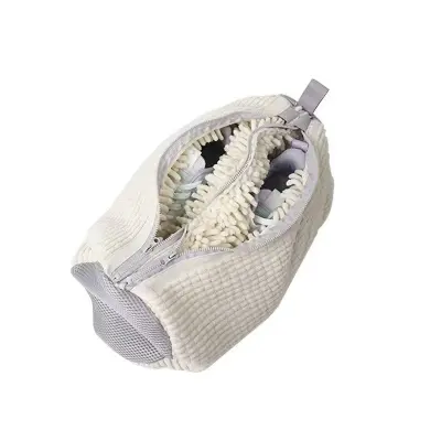 Dvostruka vrećica za pranje cipela u perilici - Zaštitite svoje cipele! Bež