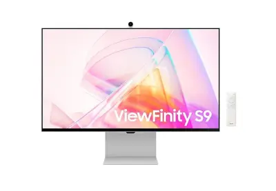 Otvorena ambalaža - SAMSUNG 27" ViewFinity S9 Smart Monitor LS27C902PAUXDU, IPS 5K, 60Hz, 5ms, Tizen, Game Mode, Mini-DP, Thunderbolt 4, USB Hub, Piv