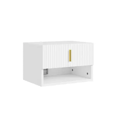Noćni ormarić Ladica Boja Bijela Bijela 40x30x26cm FBT176-E-W