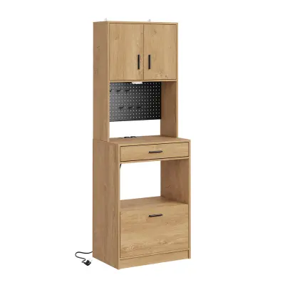 Visoki kuhinjski ormar Svijetli hrast 60x40x170cm FSB98-E-N
