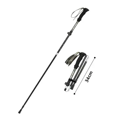 Set 2 podesiva aluminijska treking štapa s EVA držalom, 115cm Green