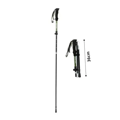 Dvojni podesivi aluminijski štapovi 165-190cm, 5-sekcija Green