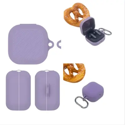 Silikonska zaštitna maska za Samsung Galaxy Buds 4 Pro i Buds 4 Purple