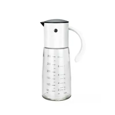 Staklena dozirna boca 300ml bez kapanja s automatskim poklopcem