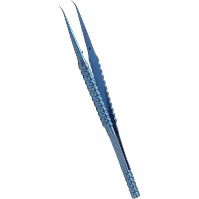 Precizna Titania Tweezers – Zakrivljeni Vrh, Visoka Izdržljivost | Duljina 140 Mm, HRC 40°, Otporan Na Koroziju