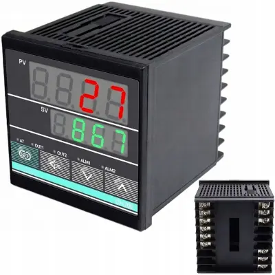 CH702 PID Regulator Temperature – Ploča 72X72 Mm, Termoelement K 0-400°C, SSR, Gornji Alarm