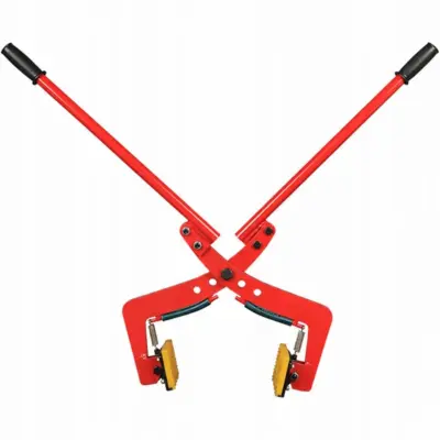 Rodclamp 280KG – Vertikalni Dvostruki Ručni Držač Za Prijenos Blokova | 8–24 Cm, Nosivost 280 Kg, Protuklizne Podloške
