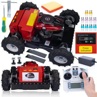 Red Hunter Mini 7.6KS 196Cc Robot Za Čišćenje Terena – Daljinsko Upravljanje, 4X4 Pogon, CE Certificate | Dimenzije 1100X890X410 Mm
