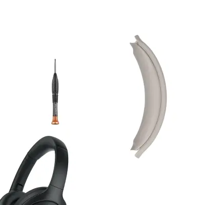 Zamjenska traka za glavu od protein kože i memorijske pjene za Sony Grey