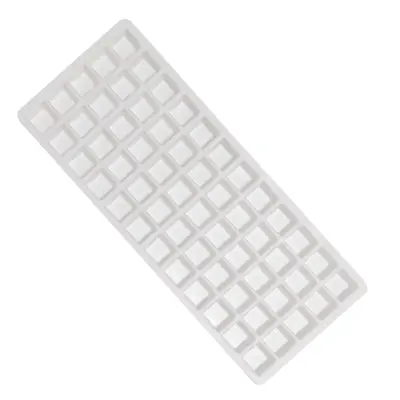 Silikonski kalup za led - 60 komora, lako uklanjanje, bijeli
