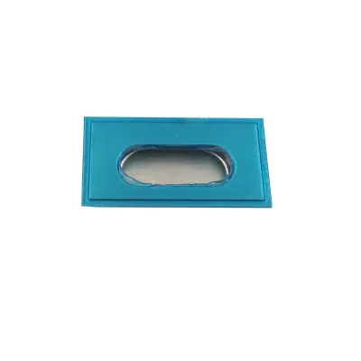 Kvadratna skrivena ručka za ladicu, nehrđajući čelik, razmak rupa 64 mm