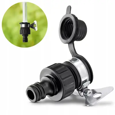 Adapter Za Slavinu Bez Navoja – Podesivi Stezni Mehanizam | Zamjenski Dio Za Vrtni Sustav Karcher 2.645-256.0