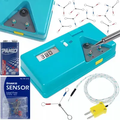 Set Termometara HB-191 A – Mjerač Temperaturna Utičnica T12 C210 C245 900M C115 | Termoelement, LED, Preciznost 0,1°C