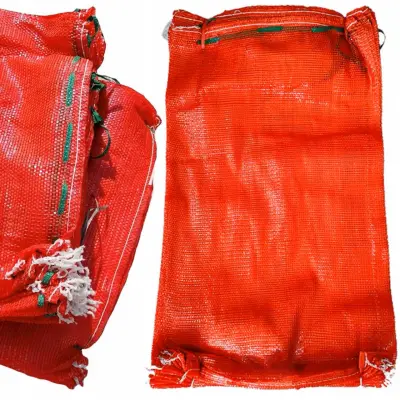 Vreća Raslovka Crvena 60X90 Cm – Nosivost 30-35 Kg, 100 Komada | S Vučnim Uvezom, Prozračna, Višenamjenska
