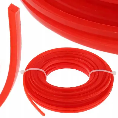 Žica Za Rezanje Kosilice – Pjenasta, Kvadratna 2,7 Mm X 15 M | Visoka Izdržljivost, Za Gustu Travu I Otpornost