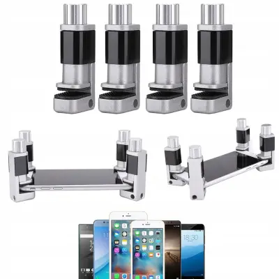 Set 4 Mini Stolnih Škripaca – Precizno Stezanje, Gumene Zaštite, Podesivi Vijak | Najviše Debljina 15 Mm