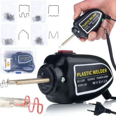 Strong Cosmico RSC100W Klamerica Za Plasticu – Brzo Zagrijavanje, LED Rasvjeta, 100 W, 230 V | Ručni Gumb, Visoka Čvrstoća Spojeva