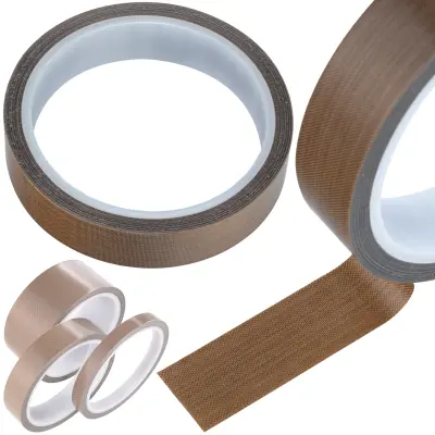 Teflonska Traka 0.18Mm Zaparat Zavarivanje 50Mm X 10M – Visoka Temperaturna Otpornost, PTFE Premaz, Staklena Fabric