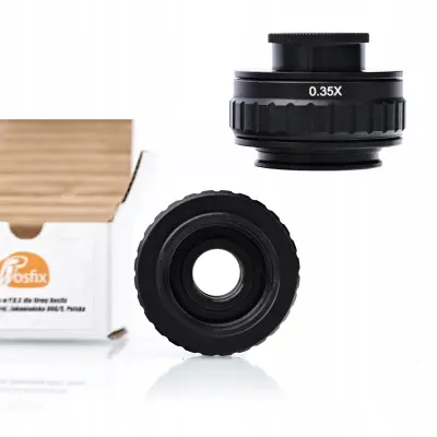 0,4x Adapter – Adapter Za Kameru Stereoskopski Mikroskop | Montaža 38 mm Za Mikroskop, 25 mm C-Mount, Visoka Kvaliteta