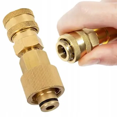TR22 Proconnect Adapter – Mosični Adapter Za Visokotlačne Perače Kärcher HD HDS Zamjenski Dio | Navoj TR22, Brzi Spoj 1/4"