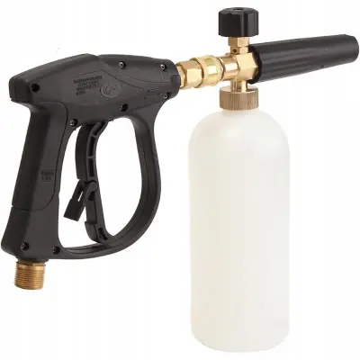 Set Pištolj I Pjenasta Mlaznica – Zamjenski Dio Za Airless Uređaj Za Prskanje Boje Kärcher HD HDS M22, 280 Bar, 1L, M22X1.5