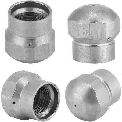 Mlaznica 040 1+3 Za Čišćenje Kalizacja G1/8F – Nehrđajuće Čelik, 4 Otvori, 350 Bar, 155°C