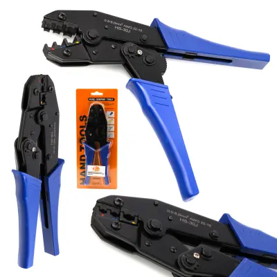 Preša Za Konektore 0.5-6 Mm – Profesionalni Električni Alat, Ergonomska Ručka, Zaključni Mehanizam