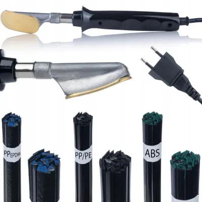 Plasticweld Pro 4U1 Lemilica Za Plastiku – Set Spojeva PP/PE, ABS/PC, PP+EPDM Crno 50G | Ručni, Precizan, Izdržljiv