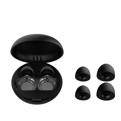 Podesivi silikonski čepići protiv buke – 3 razine NRR 25-28db Black