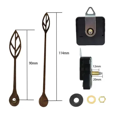 Tihi satni mehanizam s vratilom 20 mm - dijelovi za DIY satove