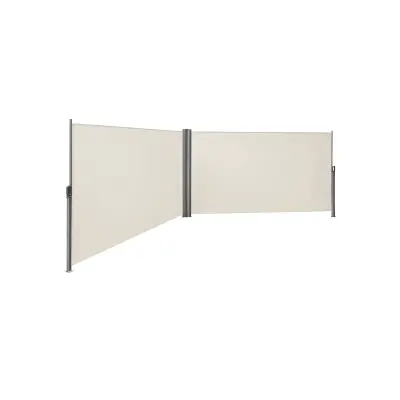 Uklopivi dvostrani tende 180x600 cm Bež
