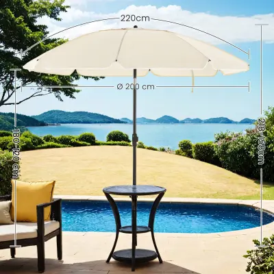 Suncobran 160 cm Sivi