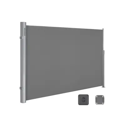 Bočni tende 160x400 cm Siva