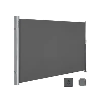 Bočni nadstrešak 180x350 cm antracit