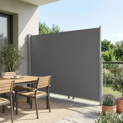 Bočni tende 180x350 cm siva