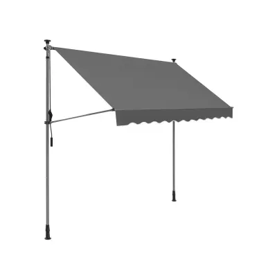 Stezaljka za tendu tenda 300x130 cm antracit