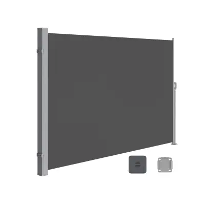 Bočni tende 200x350 cm Siva